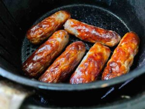 Crispy Air-Fried Sausages