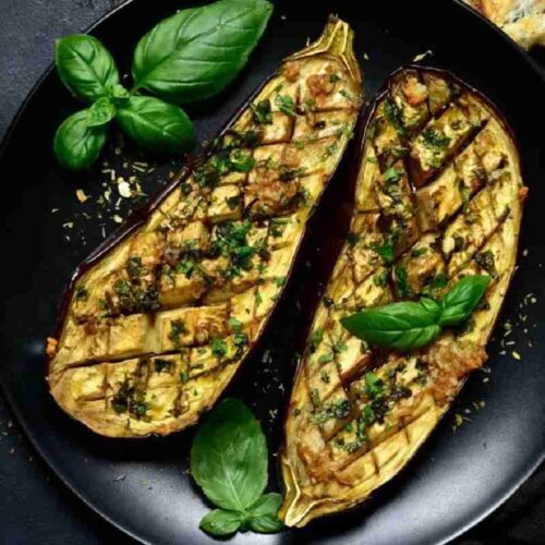 Roasted Aubergine - A Medley of Flavors and Textures