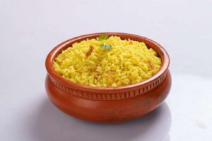 A warm bowl of delicious Khichdi, a beloved comfort food.