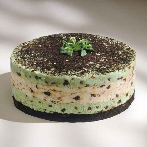 No-Bake Mint Aero Cheesecake - Cool and Creamy Delight